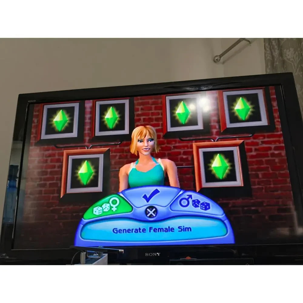 The Sims 2 PS2 CIB Complete EA Life Simulation Tested